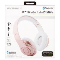 Soundlogic XT Bluetooth HD Wireless Headphones with Built-in Hands-Free Microphone