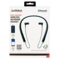 Audiolux Voice-Assistant Wireless Neckband Headset