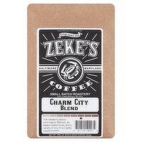 Zeke's Coffee Charm City Blend Whole Bean Coffee, 1 lb