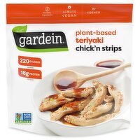Gardein Plant-Based Teriyaki Chick'n Strips, 10.5 oz