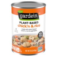 Gardein Plant-Based Chick'n & Rice Soup, 15 oz