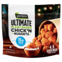 Gardein Ultimate Plant-Based Chick'n Nuggets, 14.7 oz, 14.7 Ounce