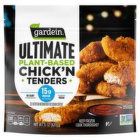 Gardein Ultimate Plant-Based Chick'n Tenders, Vegan, Frozen, 15 oz., 15 Ounce