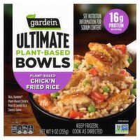 Gardein Ultimate Plant-Based Chick'n Fried Rice Bowls, 9 oz