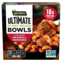 Gardein Ultimate Plant-Based Meatball Marinara Bowls, 9 oz