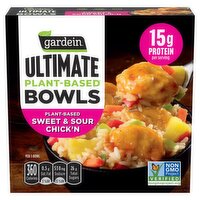 Gardein Ultimate Plant-Based Sweet & Sour Chick'n Bowls, 9 oz