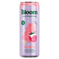 Bloom Strawberry Shortie Sparkling Energy Drink, 12 fl oz