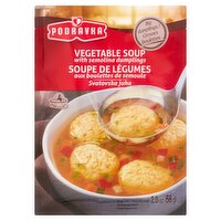 Podravka Vegetable Soup with Semolina Dumplings, 2.0 oz