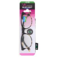 SAV Eyewear VK Couture Blue Light Protection +2.00 Fashion Readers, 1 Each