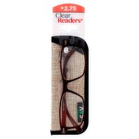  SAV Eyewear Clear Readers +2.75 Reading Glasses