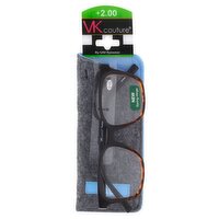 SAV Eyewear VK Couture +2.00 Spring Hinge Eyewear, 1 Each