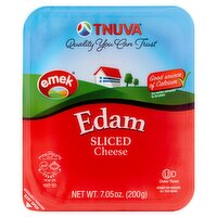 Tnuva Edam Sliced Cheese, 7.05 oz