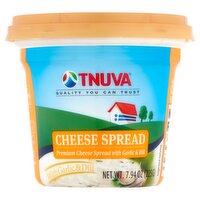 Tnuva Premium Cheese Spread with Garlic & Dill, 7.94 oz