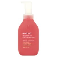 Method Dream Foam Jasmine Sandalwood Foaming Body Wash, 13.5 fl oz