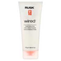 Rusk Designer Collection Wired Flexible Styling Crème, 6 oz