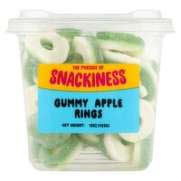 The Pursuit of Snackiness Gummy Apple Rings, 15 oz