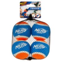 Nerf Dog Tennis Ball Dog Toy, 4 count