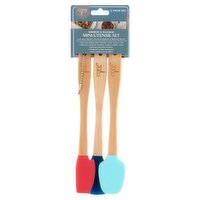 Core Kitchen Assorted Bamboo & Silicone Mini Utensil Set, 3 count