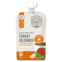 Serenity Kids Turkey Bolognese Baby Food, 7+ Months, 3.5 oz