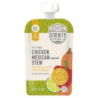 Serenity Kids Free Range Chicken Mexican Inspired Stew Baby Food, 6+ Months, 3.5 oz