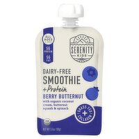 Serenity Kids Smoothie + Protein Berry Butternut Baby Food, 6+ Months, 3.5 oz