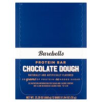Barebells Chocolate Dough Protein Bar, 1.94 oz, 12 count