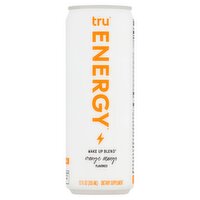 Tru Energy Wake Up Blend Orange Mango Flavored Dietary Supplement, 12 fl oz