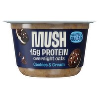 Mush 15g Protein Cookies & Cream Overnight Oats, 5.5 oz