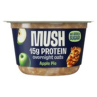 Mush 15g Protein Apple Pie Overnight Oats, 5.5 oz