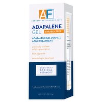 AF Paraben Free Adapalene Gel, 0.5 oz