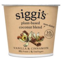 Siggi's® Plant-Based Coconut Blend, Vanilla Cinnamon, 5.3 oz. Cup, 5.3 Ounce