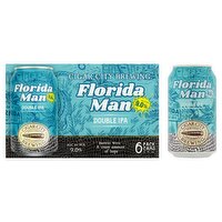 Cigar City Brewing Florida Man Double IPA Beer, 6 count, 12 fl oz