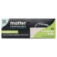 Matter Sandwich Bags, 50 count