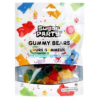Sugar Party Gummy Bears Fine European Gummy Candy, 6 oz