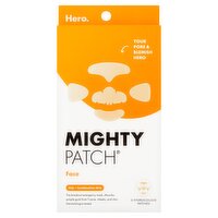 Hero Mighty Patch Face Hydrocolloid Patches, 5 count