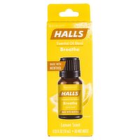 Sparoom Halls Breathe Lemon Scent Essential Oil Blend, 0.33 fl oz, 0.33 Fluid ounce