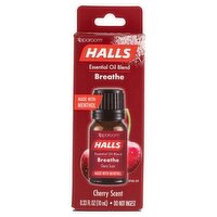 Sparoom Halls Breathe Cherry Scent Essential Oil Blend, 0.33 fl oz, 0.33 Fluid ounce