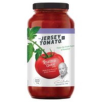 The Jersey Tomato Co. Roasted Garlic Sauce, 25 oz, 25 Ounce