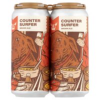 Brewery Legitimus Counter Surfer Brown Ale, 1 pint, 4 count