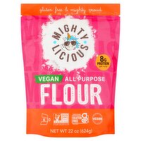 Mightylicious Vegan All Purpose Flour, 22 oz