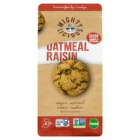 Mightylicious Vegan Oatmeal Raisin Cookies, 6.5 oz
