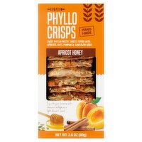 NU BAKE Apricot Honey Phyllo Crisps, 2.8 oz