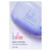 Billie Body Buffer Pre-Shave Exfoliator, 3.5 oz, 3.5 Ounce