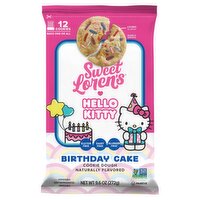 Sweet Loren's Hello Kitty Birthday Cake Cookie Dough, 12 count, 9.6 oz