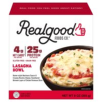 Real Good Foods Co. Lasagna Bowl, 9 oz