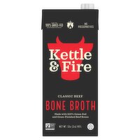 Kettle & Fire Classic Beef Bone Broth, 32 oz