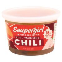 Soupergirl Soul Warming Chili Soup, 16 oz