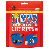 Tony's Chocolonely Triple Chocolate Mix Lil Bits, 4 oz