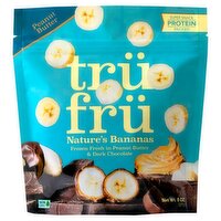 Trü Frü Nature's Bananas in Peanut Butter & Dark Chocolate, 8 oz, 8 Ounce