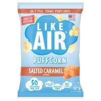 Like Air Salted Caramel Flavored Puffcorn Limited Edition, 4 oz